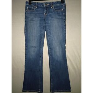 American Eagle Jeans Womens 4 Dark Wash Boot Cut Flare Favorite Boyfriend